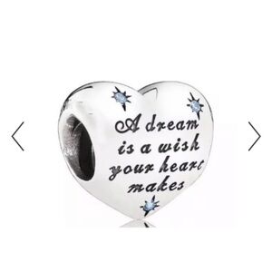 Disney Pandora Cinderella Heart Charm